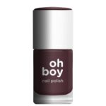 OH BOY NAIL POLISH No 252 DARK BROWN PURPLE