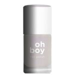 OH BOY NAIL POLISH Νο 306 HOLOGRAPHIC PASTEL WHITE PINK