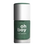 OH BOY NAIL POLISH Νο 308 JUNGLE SPARKLING GREEN