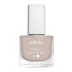 GRIGI WEEKLY GEL NAIL POLISH NEW FORMULA EXTRA STRONG No 607 GREY NUDE