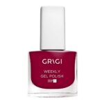 GRIGI WEEKLY GEL NAIL POLISH NEW FORMULA EXTRA STRONG No 649 AMAZING RED WATERMELON